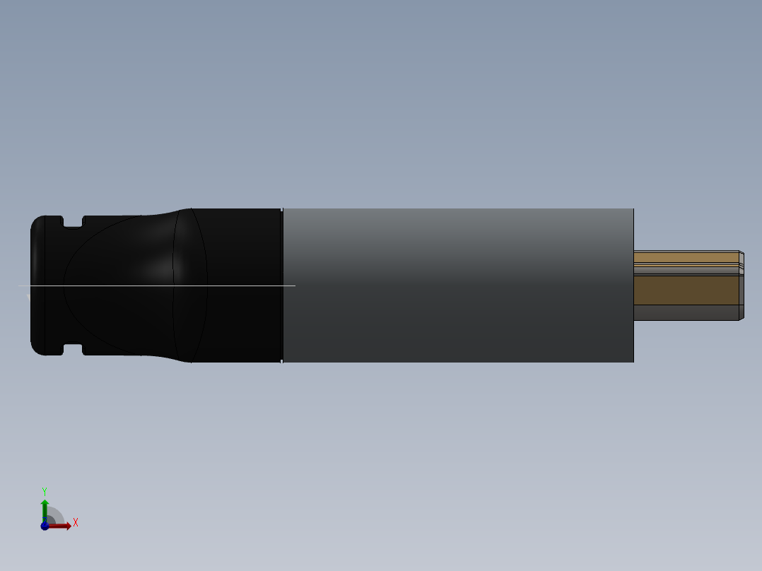 HDMI 电缆连接器-SW前视图