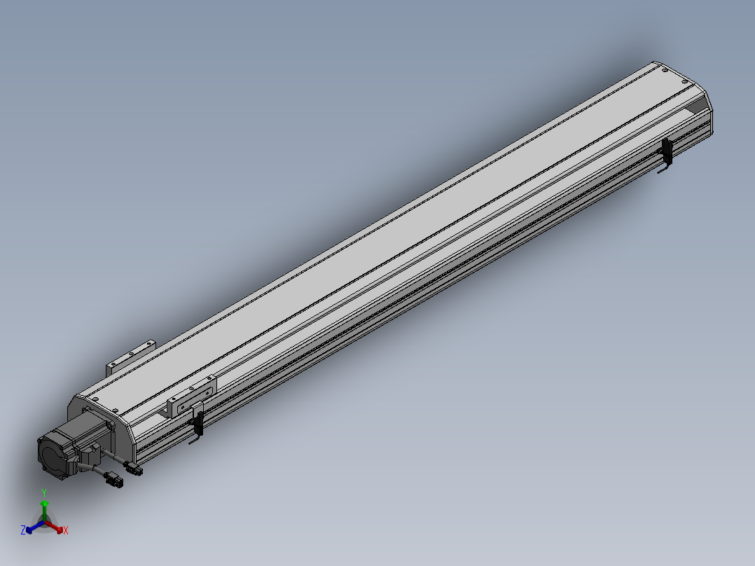 精密模组MY130-T10-950L-BC-P20B-C4-C正等轴测图
