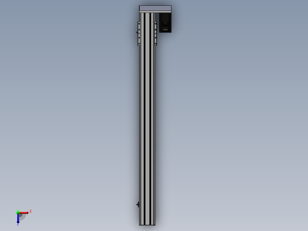 精密模组MY80D-T10-850L-BR-P20B-C4-C俯视图