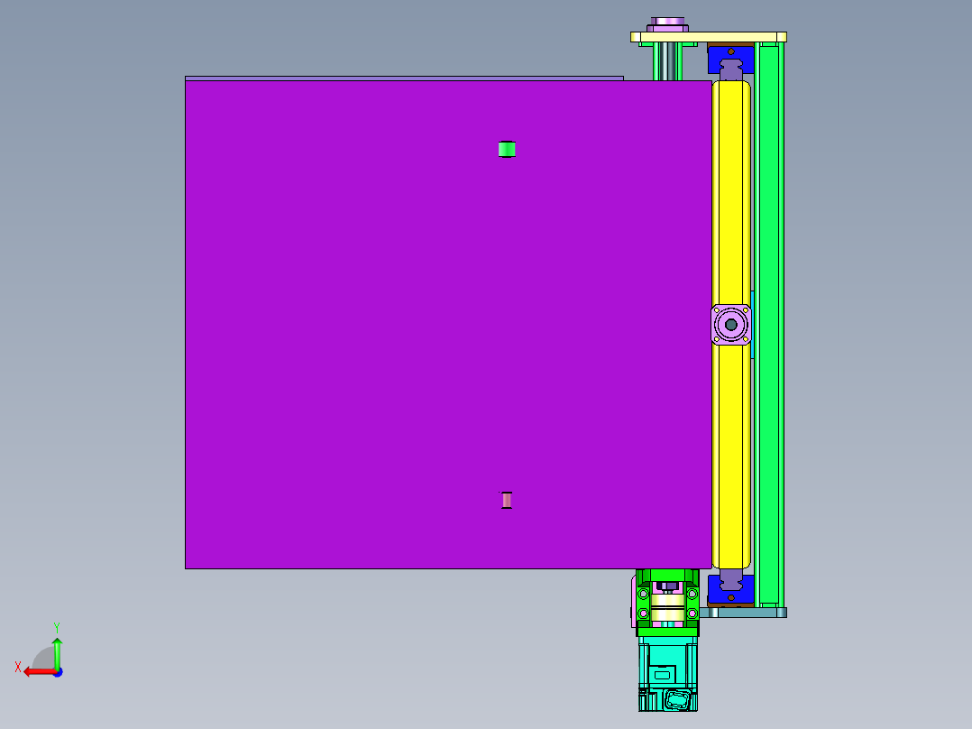 粉末挤出技术金属陶瓷3D打印机后视图
