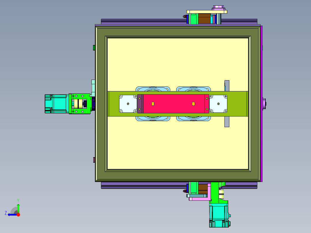 粉末挤出技术金属陶瓷3D打印机右视图