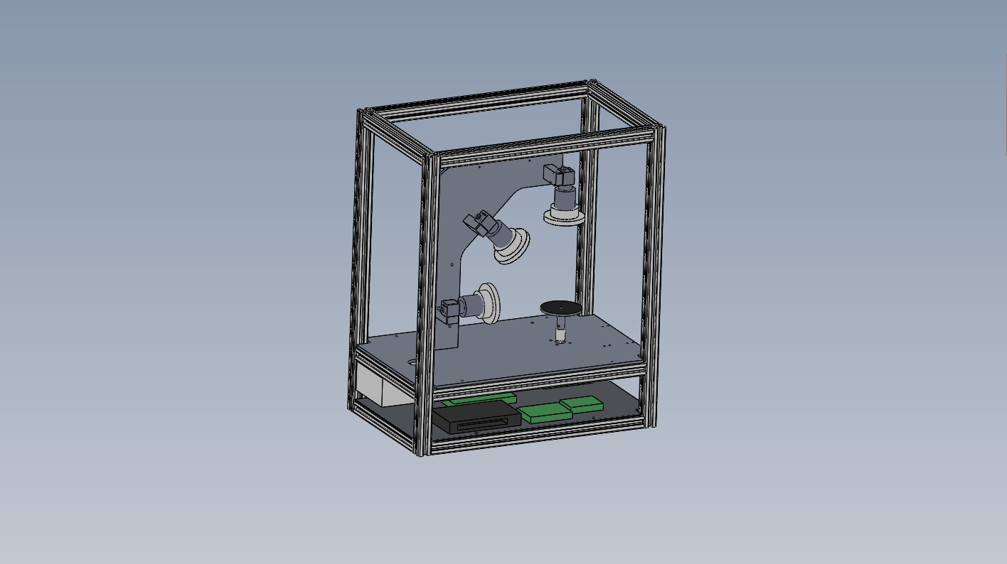 桌面小型数据采集台 旋转测试台sw18可编辑