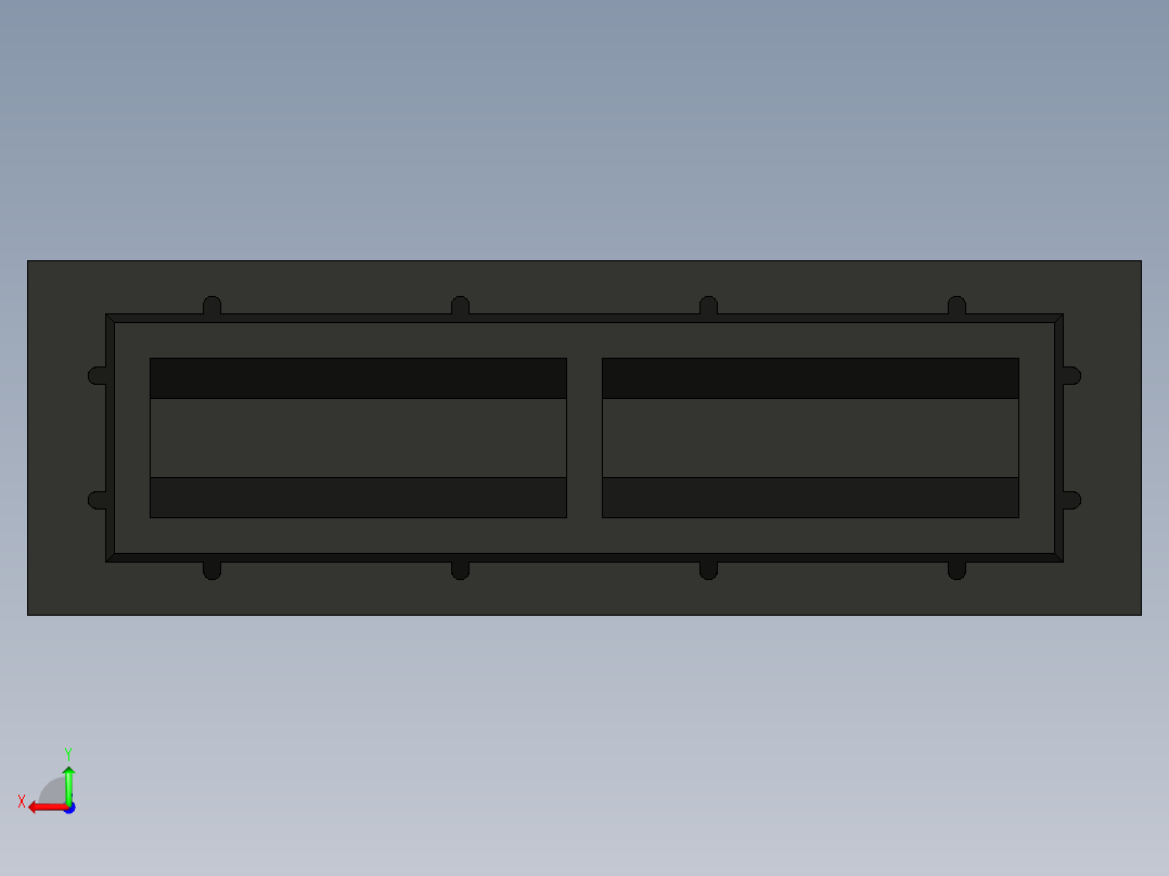 型材-BR RACK ELEMENT 3842501578后视图