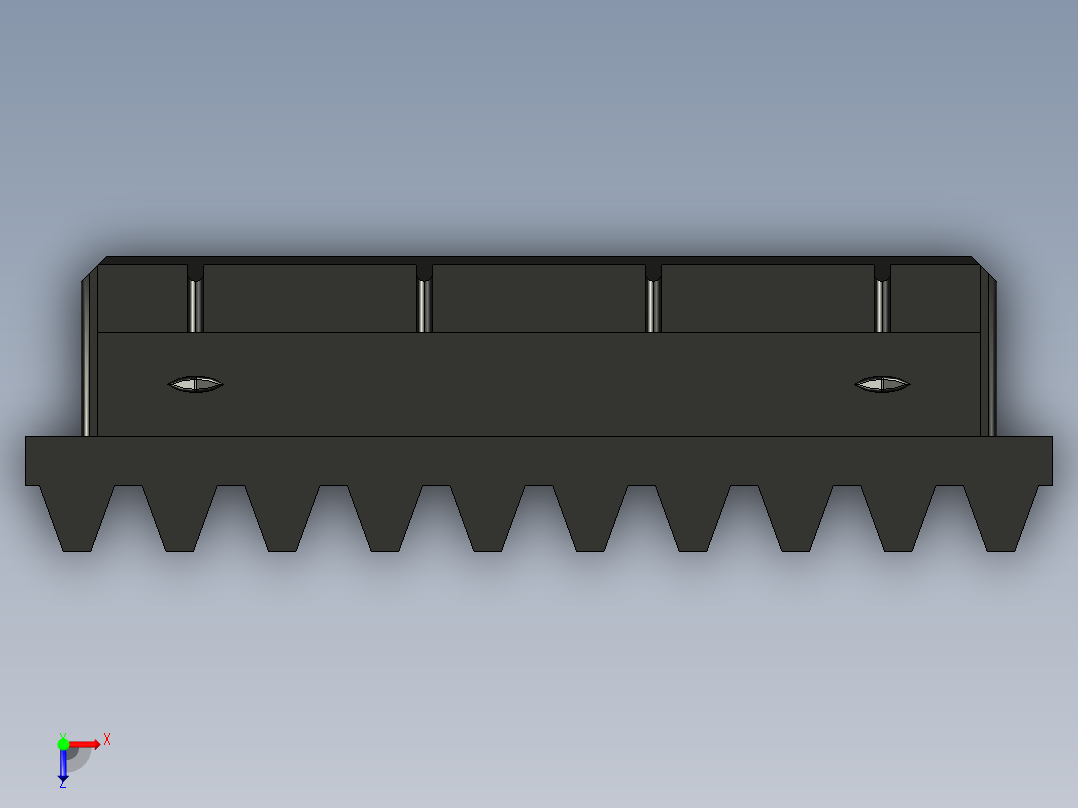 型材-BR RACK ELEMENT 3842501578俯视图