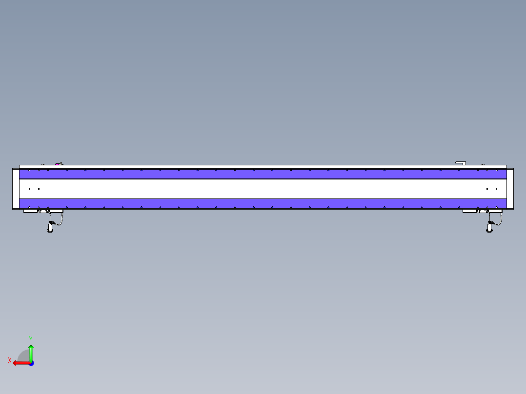 威洛博VL系列直线电机模组-2VL22H3-S2100后视图