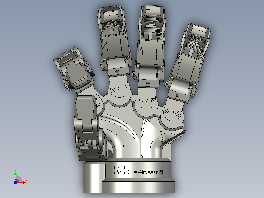 仿生机械手 (49)前视图