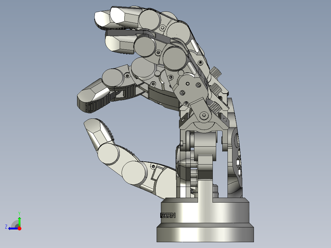 仿生机械手 (49)右视图