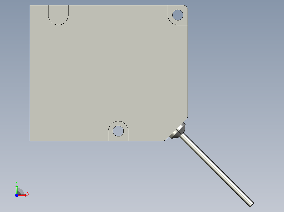 基恩士LV-H300R_kc图纸模型前视图