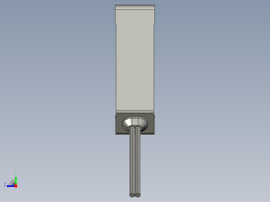 基恩士LV-H300R_kc图纸模型右视图