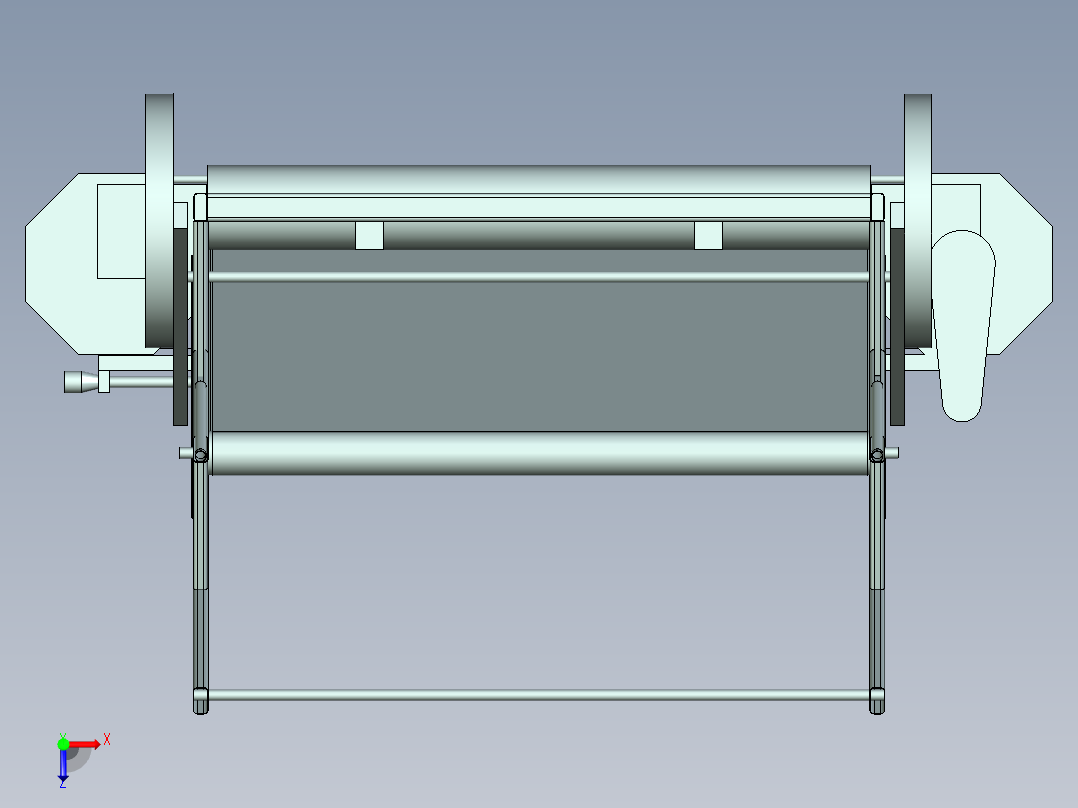 绿色收割机green-harvester-x_t俯视图
