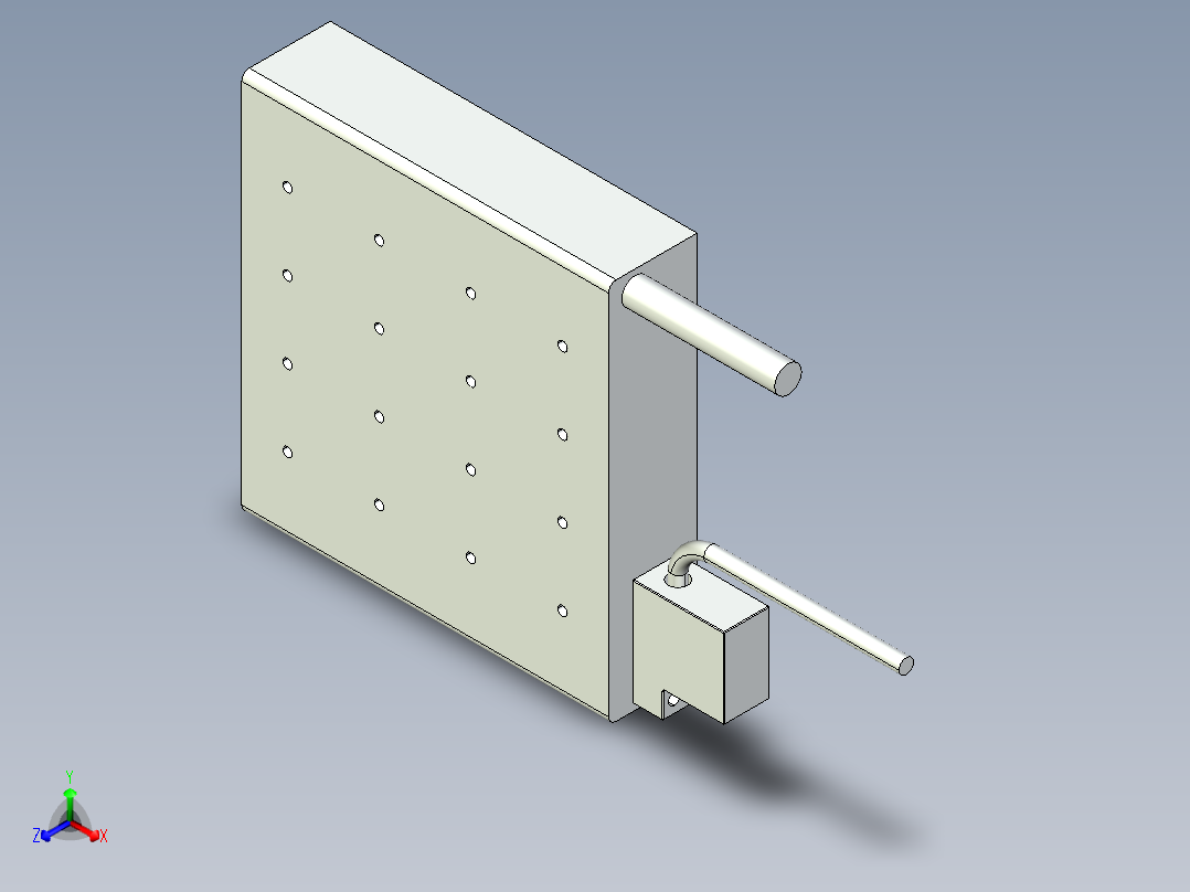 威洛博模组VJM80-B2正等轴测图