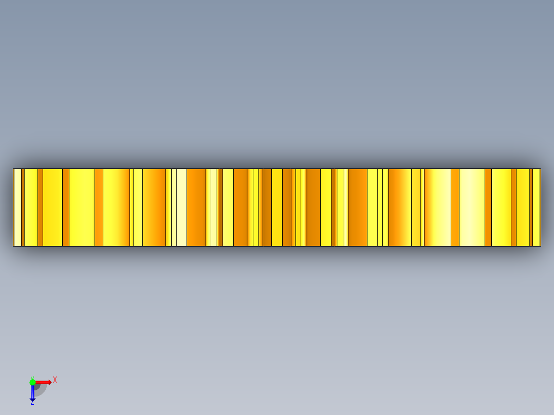 P125-北汽新能源EV160汽车行星齿轮式动力换挡变速箱设计及三维UG【变速器】俯视图