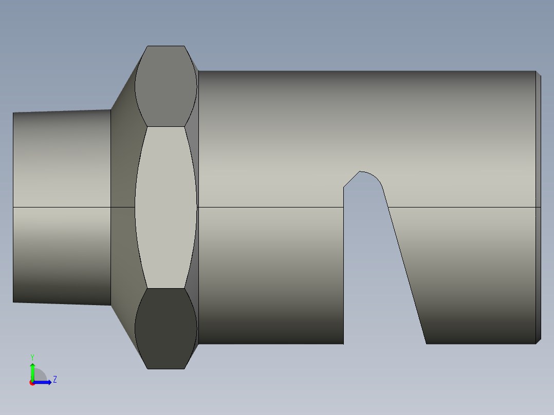 基恩士SJ-ML2_kc图纸模型左视图