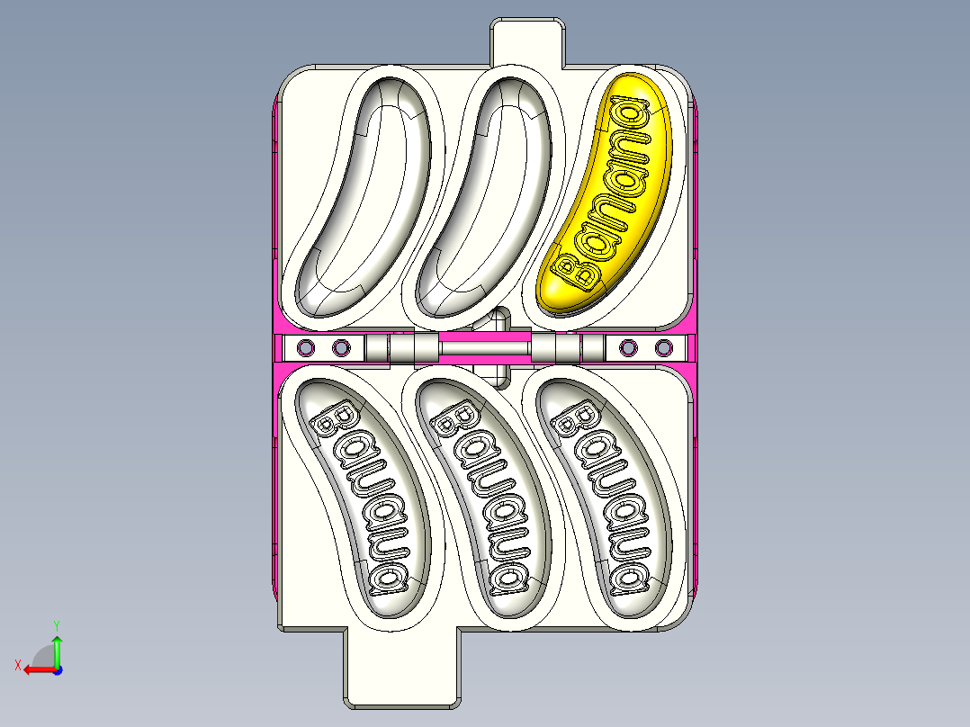 蛋糕模具总装120后视图