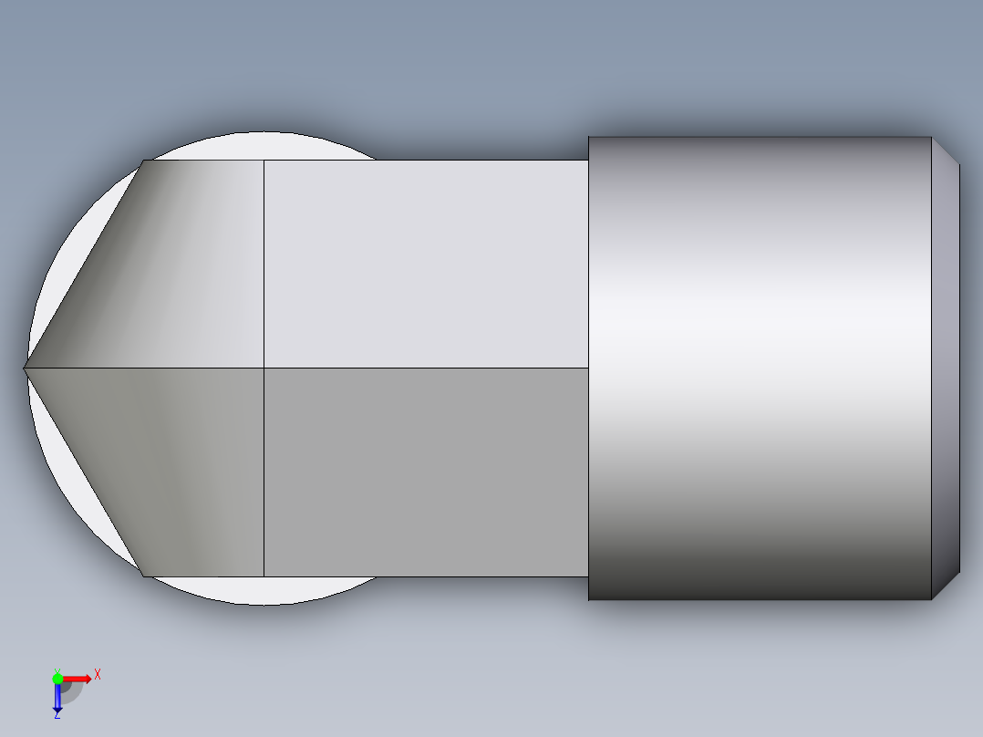 卡套式工业通用硬管接头EO_Male_stud_elbow_WE06LLR71X俯视图