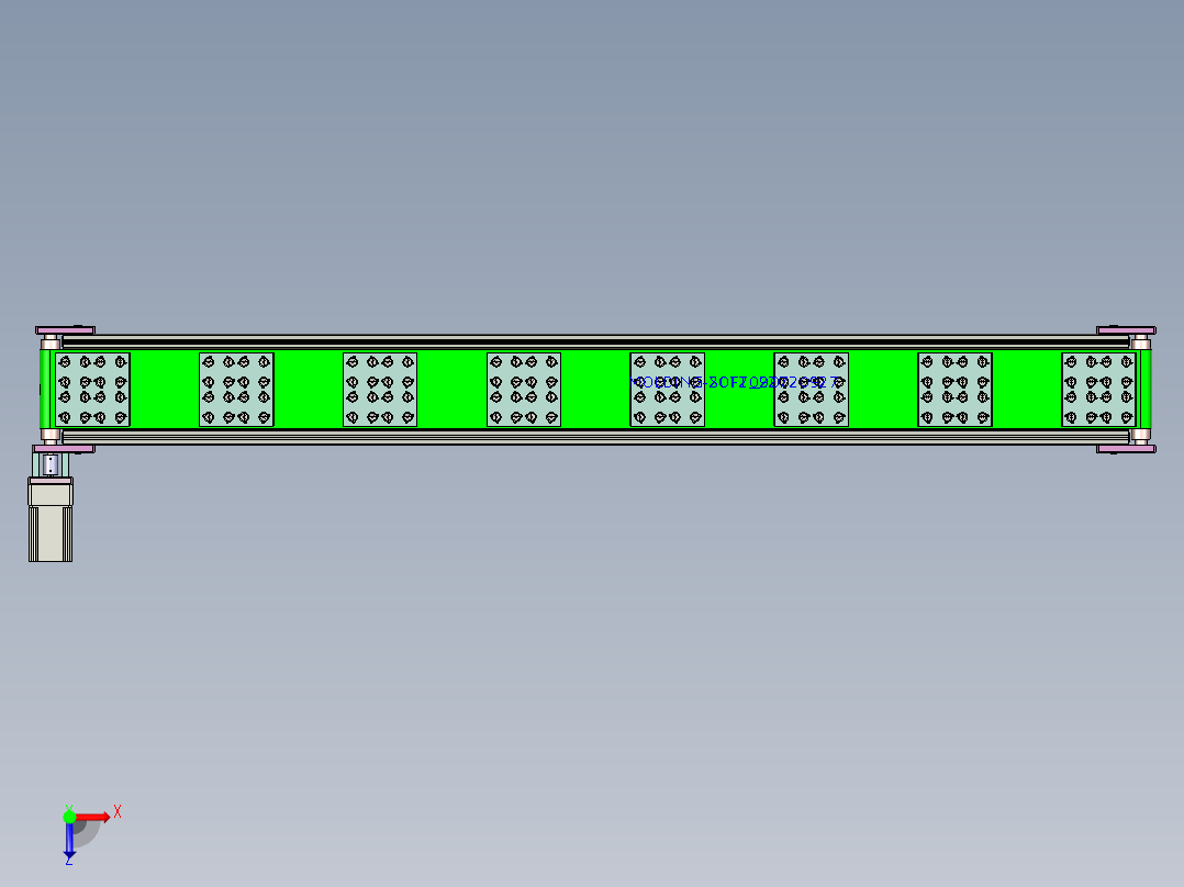 苹果按键评估测试设备 3D模型 非标自动化设备3D图纸3D模型俯视图