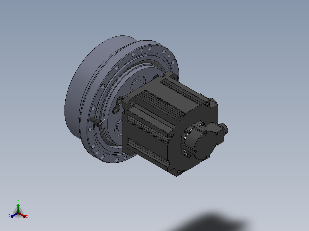 全自动冲床联动线sw21可编辑正等轴测图
