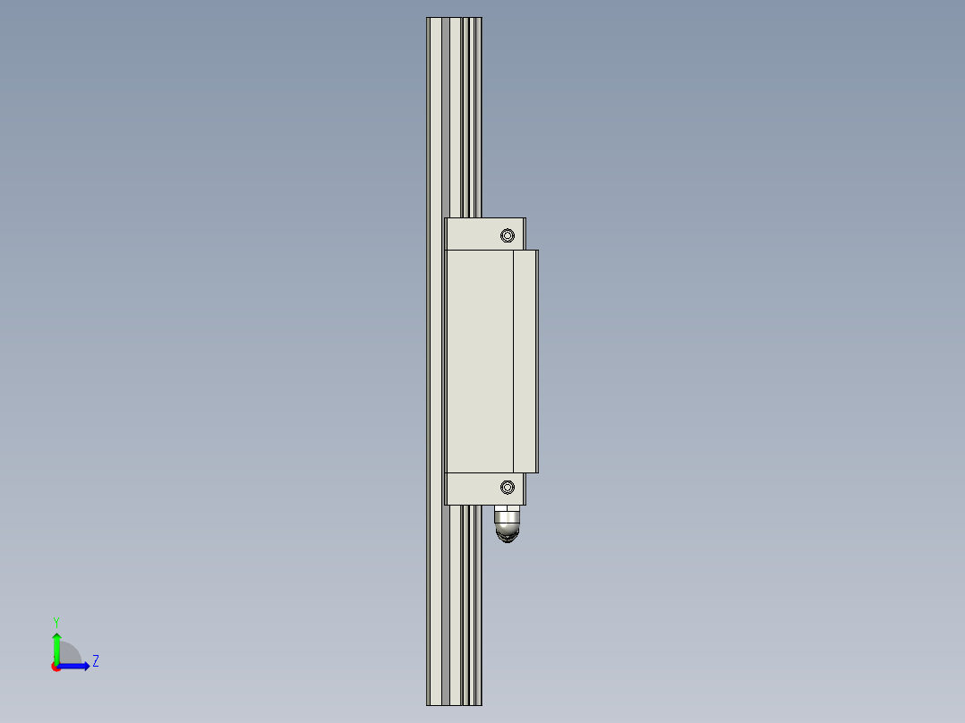 银泰PMI-SME25-SV.igs左视图