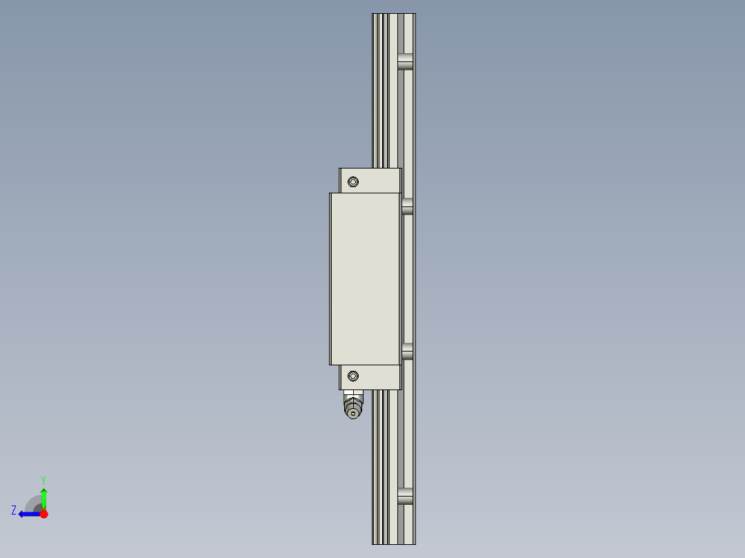 银泰PMI-SME25-SV.igs右视图