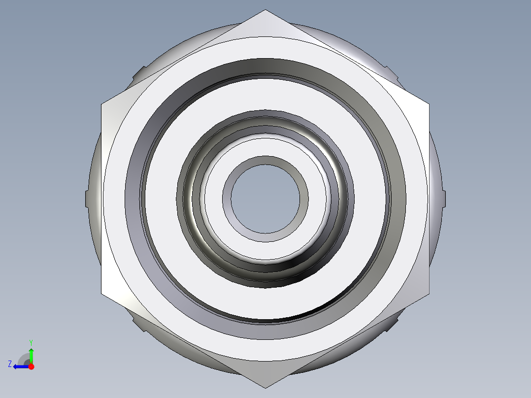 C970系列-24°重型直头右视图