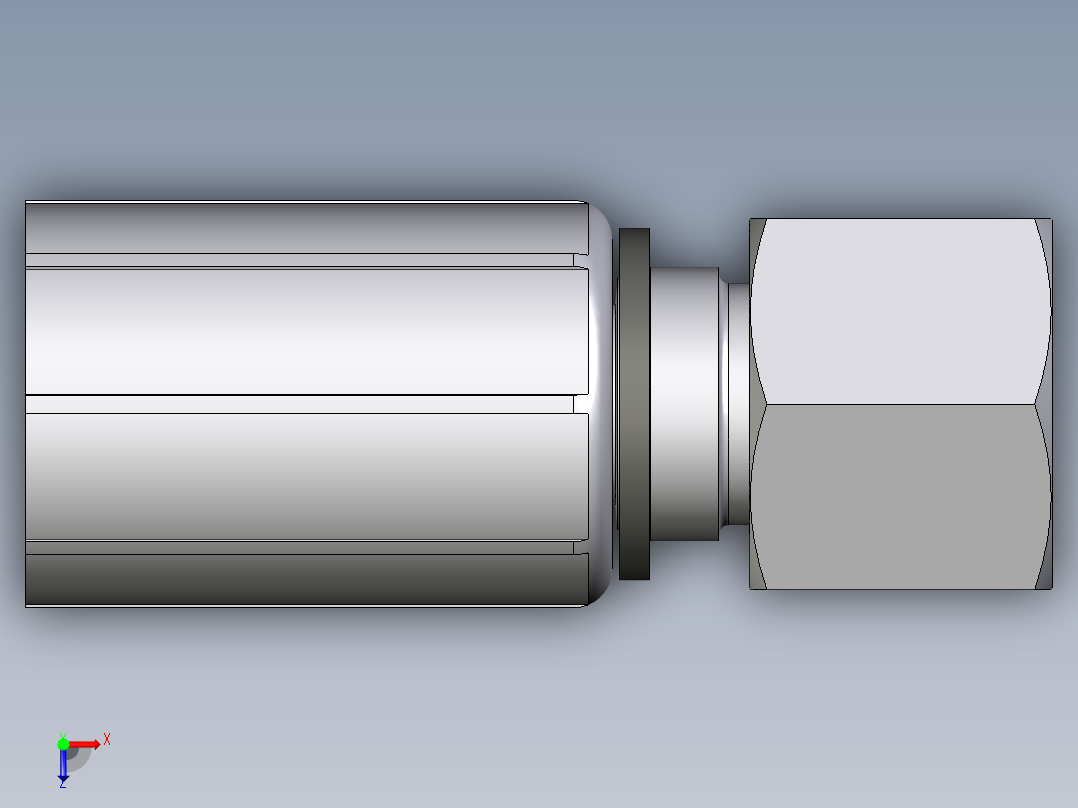 C970系列-24°重型直头俯视图
