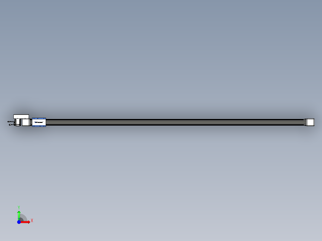 威洛博LB.GB同步带传动--欧规系列GB8-L96-S3400-BR-P75前视图