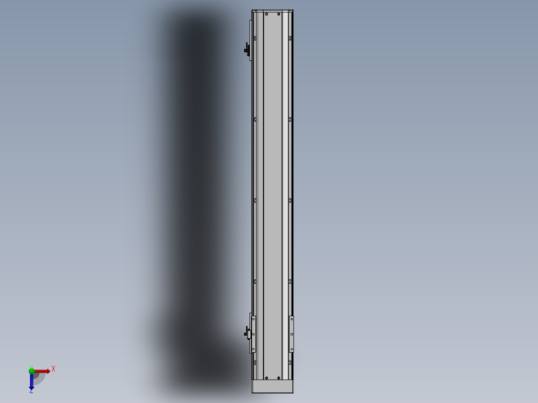 精密模组MY120-T10-700L-BM-P20B-C4-C俯视图