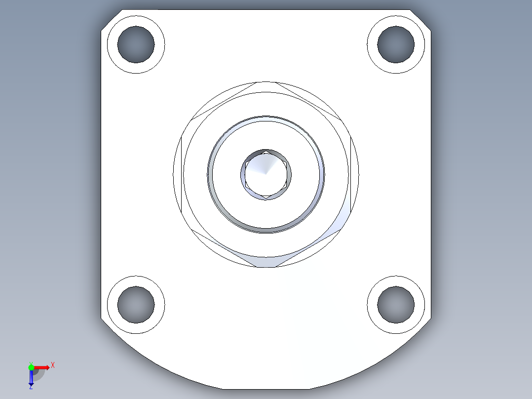 KOSMEKLT0750-SL-Y60多系列多零件图纸模型多系列多零件图纸模型俯视图