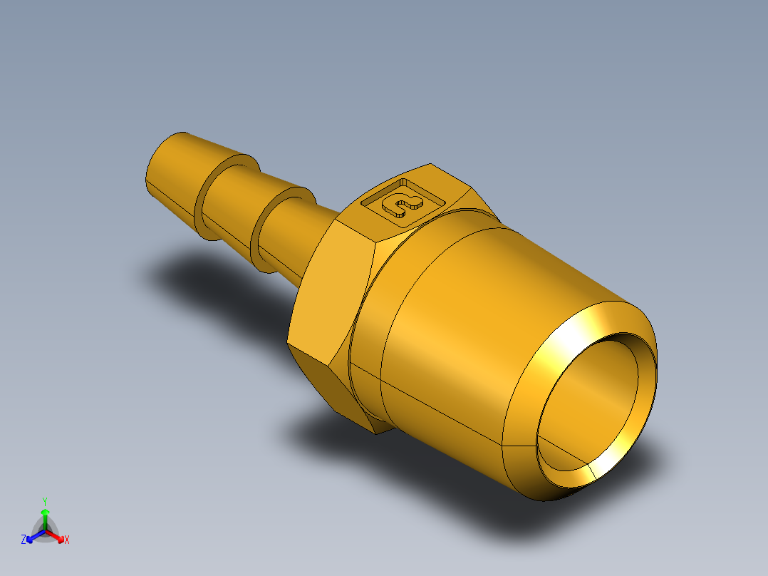 倒齿式工业管接头Hose Barb to Male Pipe 125HB-3-4