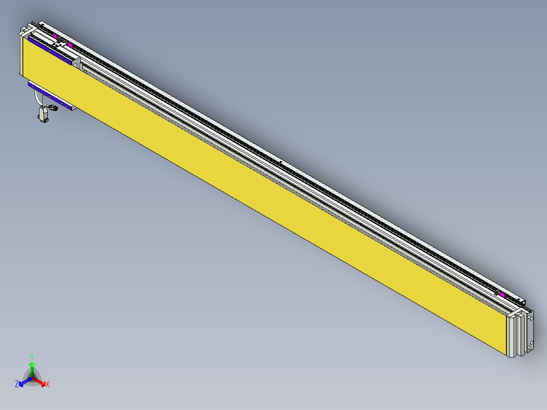 威洛博VL系列3d模型模组VL14S2Y-S1750正等轴测图
