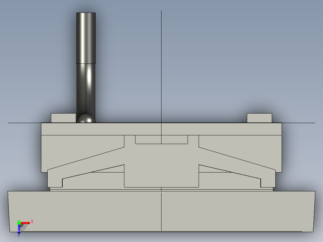 基恩士LK-HD500_kc图纸模型俯视图