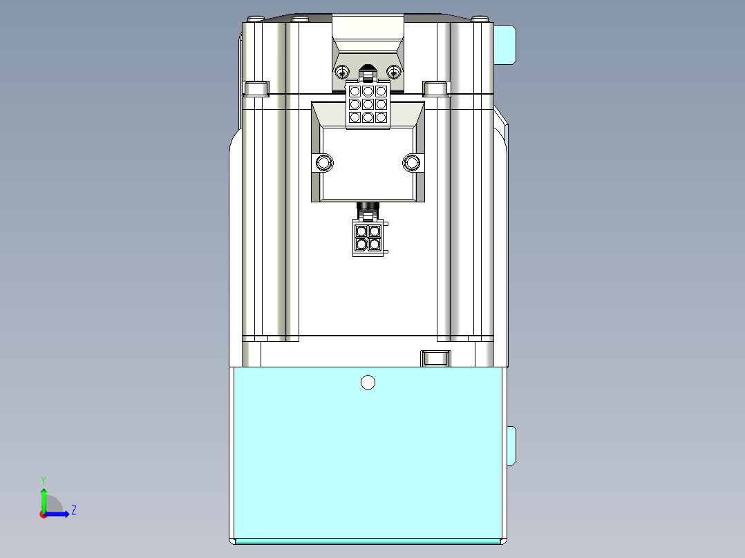 威洛博VBF同步带传动一般环境VBF14-L45-S1000-BL-ZP75-C3左视图