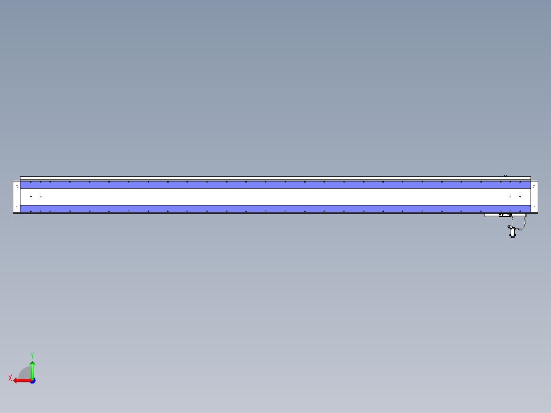 威洛博VL系列直线电机模组-VL17E3-S2350后视图