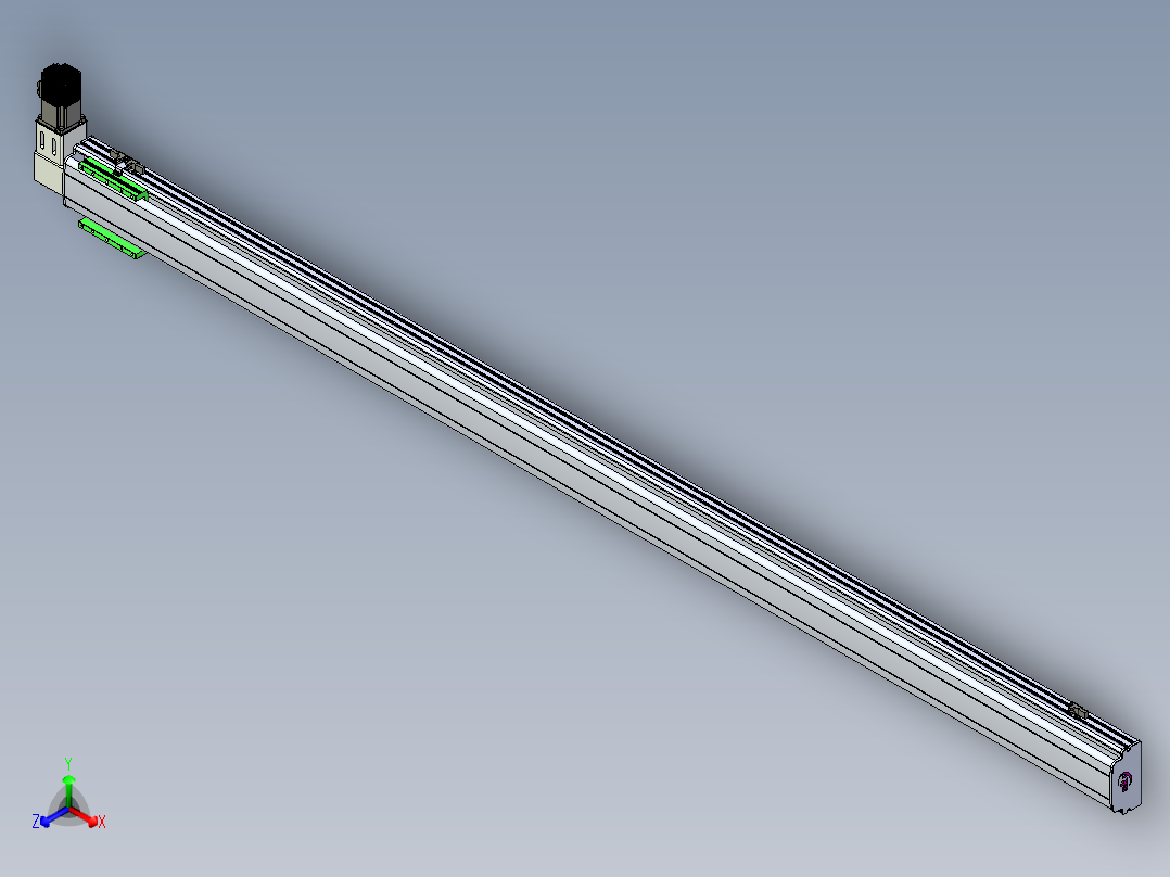 同步带滑台-半封闭B13-L90-S2300-R-P40-D3