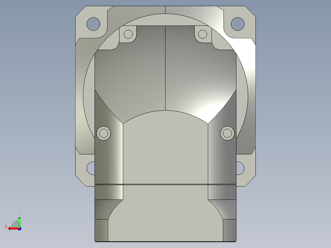 斜齿ZPGH115T-L2 19-70-90-M6 KCZ25.STEP后视图