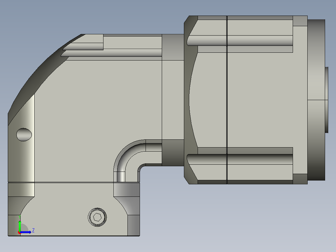 斜齿ZPGH115T-L2 19-70-90-M6 KCZ25.STEP左视图