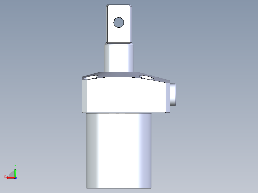 KOSMEKLHA0400-Cx-P_rev1多系列多零件图纸模型后视图