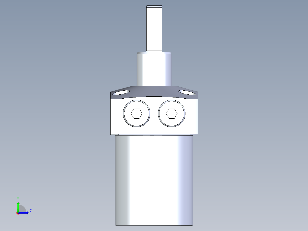 KOSMEKLHA0400-Cx-P_rev1多系列多零件图纸模型左视图