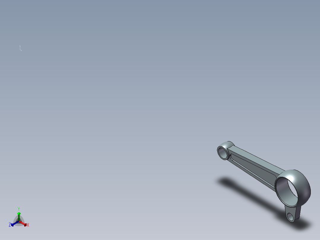 K074-三轴连杆的工艺规程及钻扩铰Φ25孔夹具设计含三维零件图[三孔连杆]正等轴测图