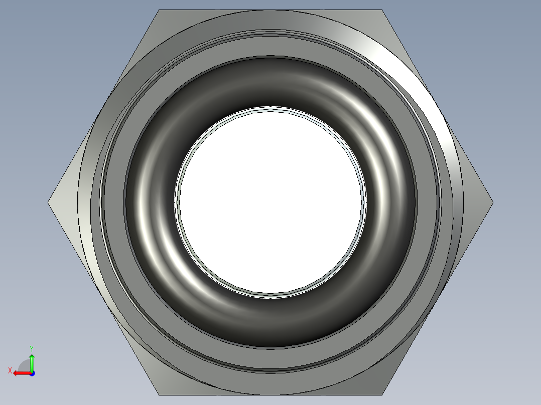 液压缸 油缸 (6)后视图