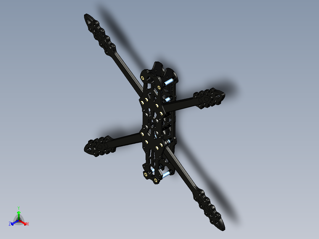 5英寸7英寸FPV<span style='color: red'>无人机</span>机体框架