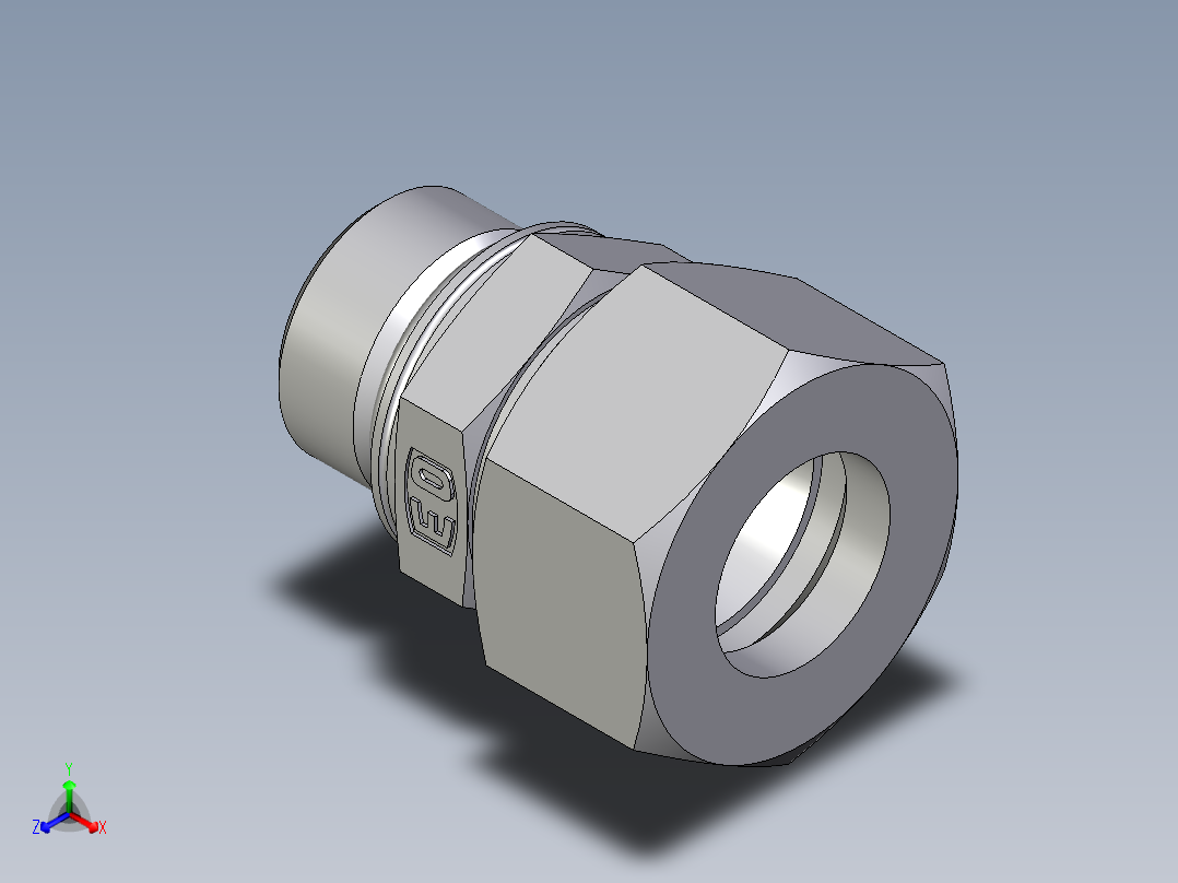 卡套式工业通用硬管接头EO_Male_Stud_connector_GEO18ZLMCF