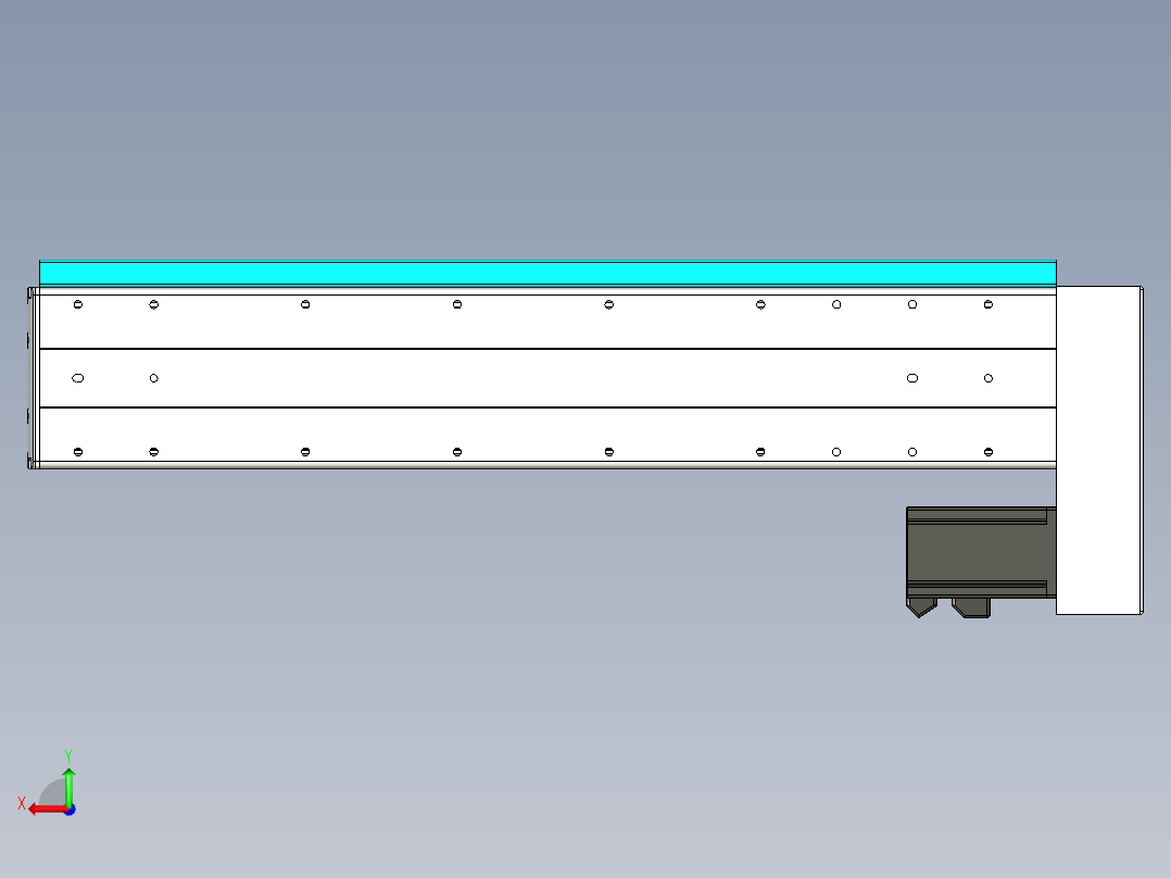 威洛博VF12-S450-BL后视图