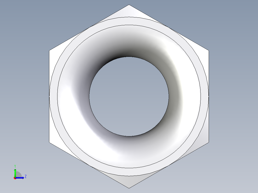 卡套式工业通用硬管接头EO_Sleeve_screw_S04LLCFX左视图