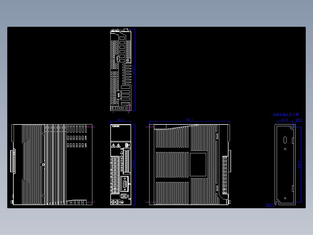 DS5L-20P1、20P2、20P4-PTA 外观图