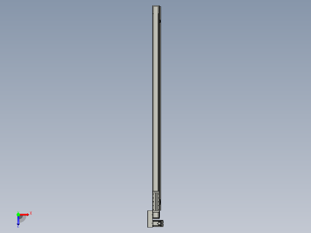 欧规系列-LB8-L75-S2100-BR-ZP75-C3俯视图