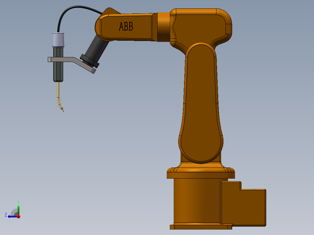 焊接机器人模型设计237107===15右视图