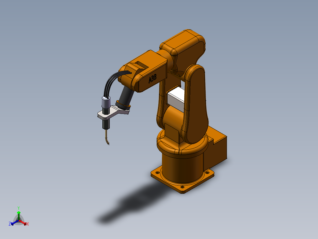 焊接机器人模型设计237107===15正等轴测图