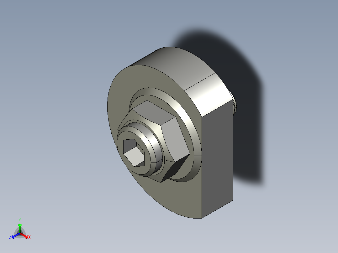 偏心夾具2341-3D多系列多零件图纸模型