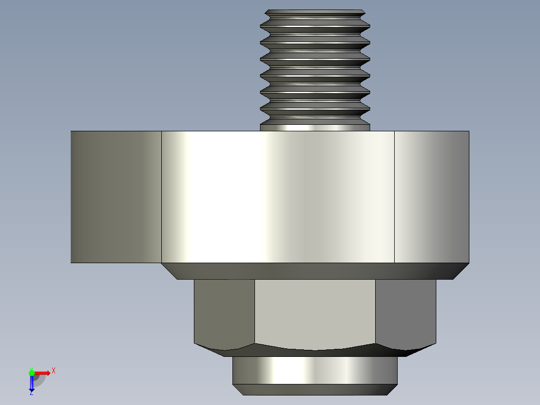 偏心夾具2341-3D多系列多零件图纸模型俯视图